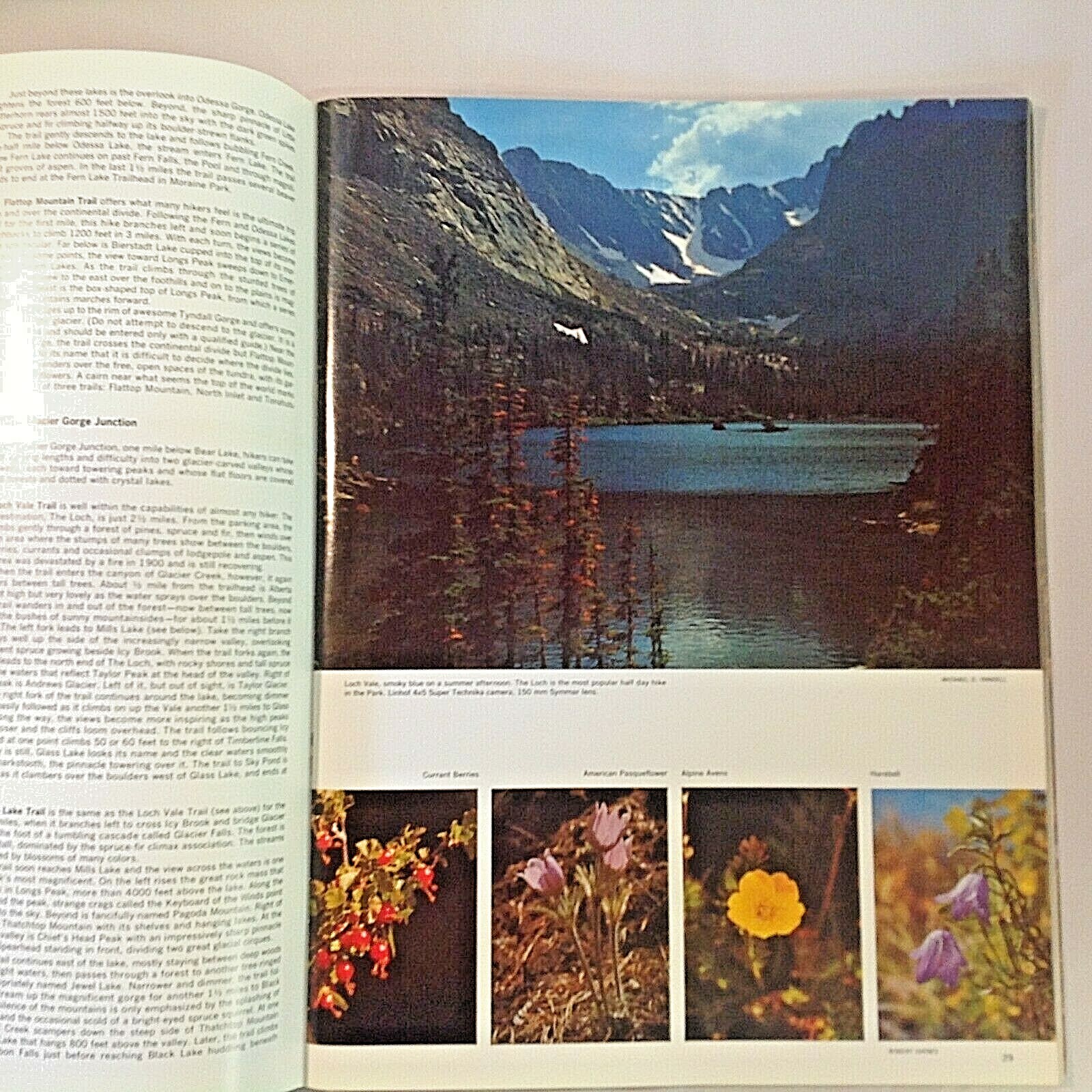 Vtg 1975 National Parkways Photo Guide Mesa Verde Rocky Mountain National Parks
