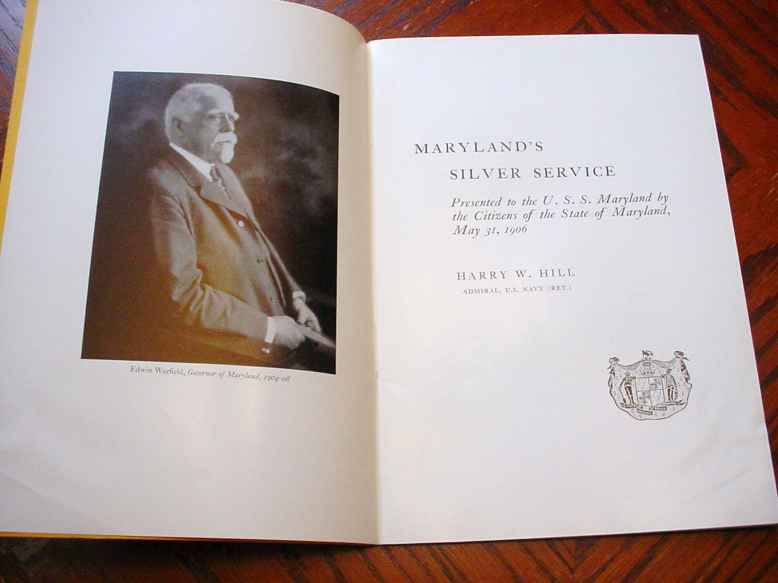 1962 MARYLAND’S SILVER SERVICE BOOKLET