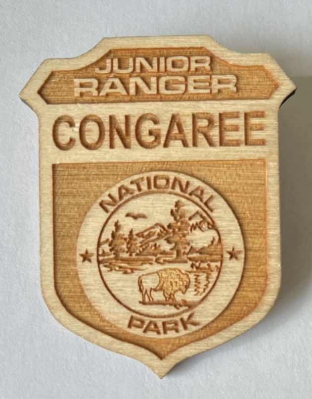 New Congaree National Park Junior Ranger Badge