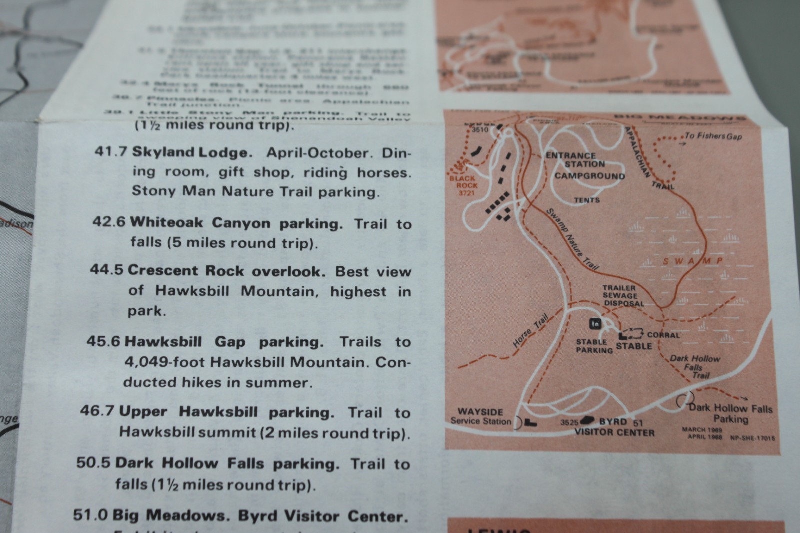 Hot Springs Arkansas National Park Travel brochures Shenandoah VA Vintage