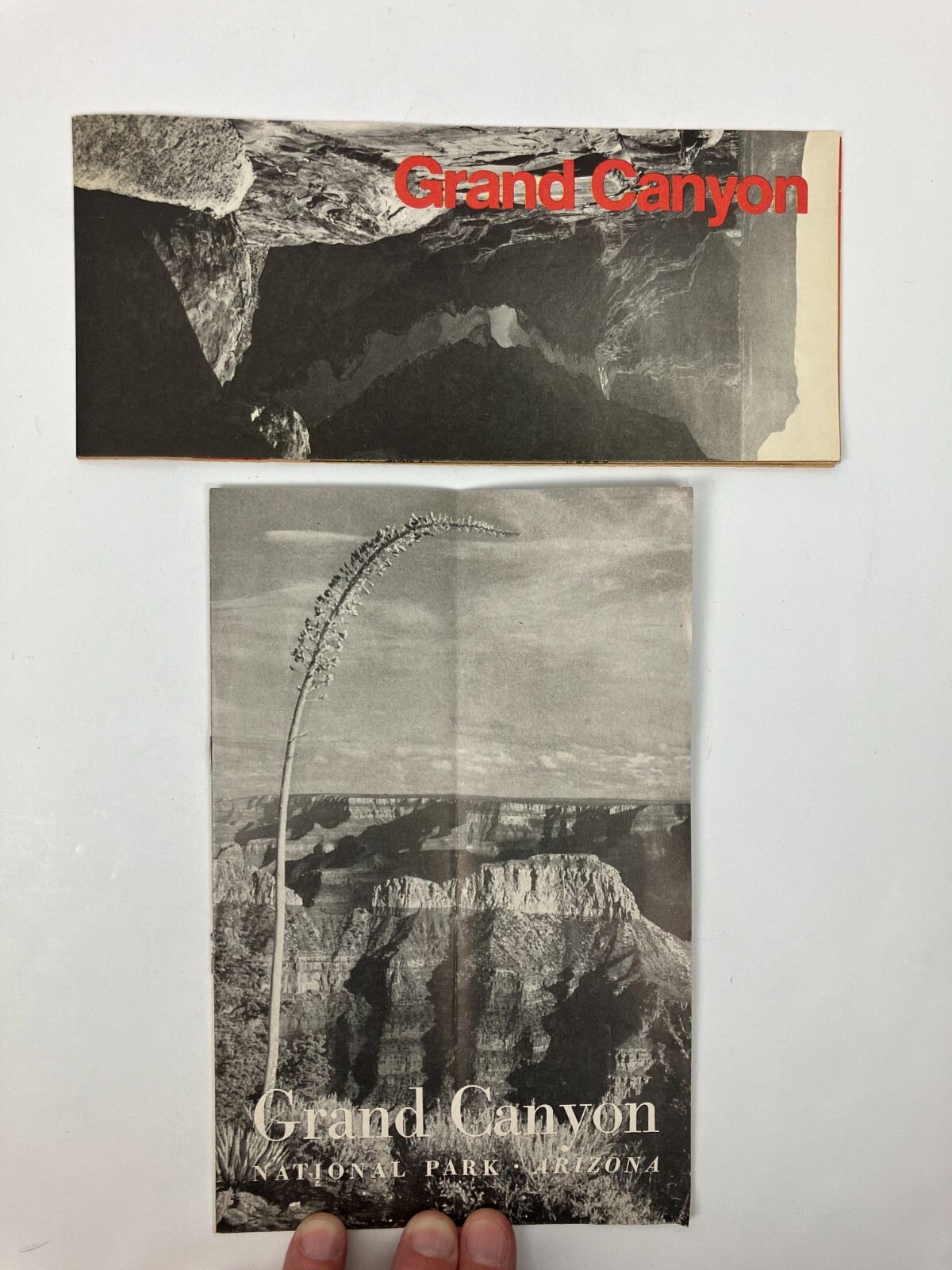 Grand Canyon National Park Travel Booklet (1953) and Guide Map (1979) Vintage