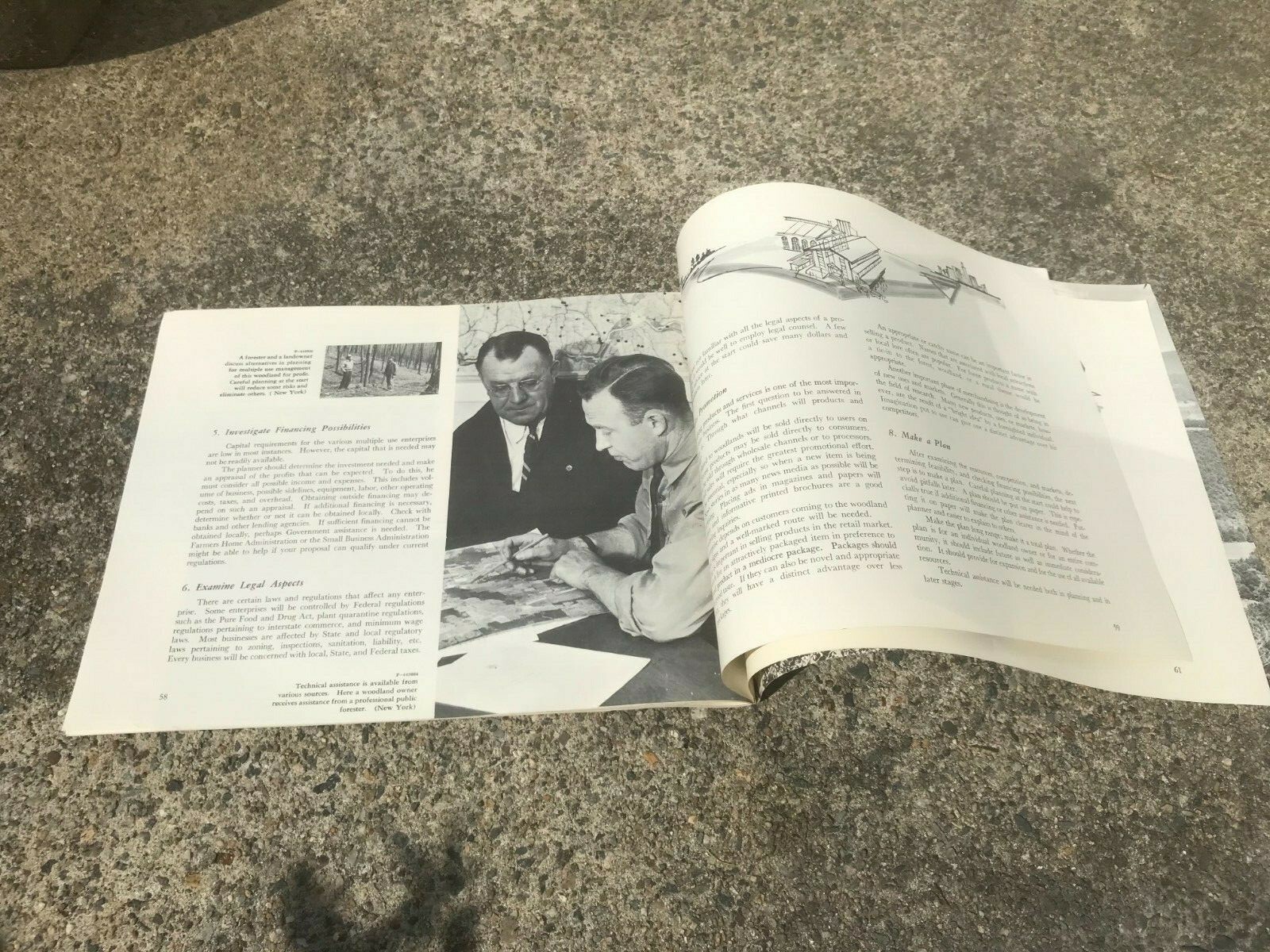 Vtg Booklet 1960s Special Forest Products for Profit US Dept of Agriculture – A2