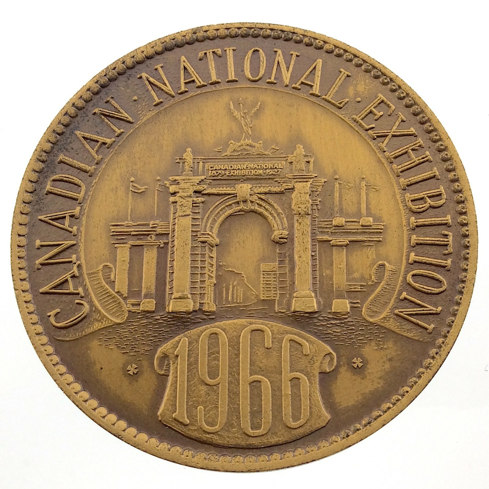 Canadian National Exhibition 1966 Commemorative Token Wellings Mint