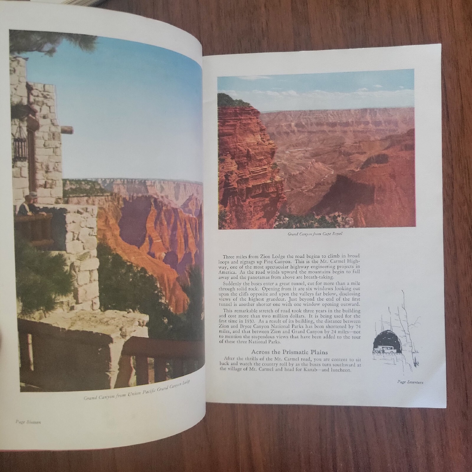 1930 Zion Bryce Canyon Grand Canyon National Parks Union Pacific 48pg Booklet