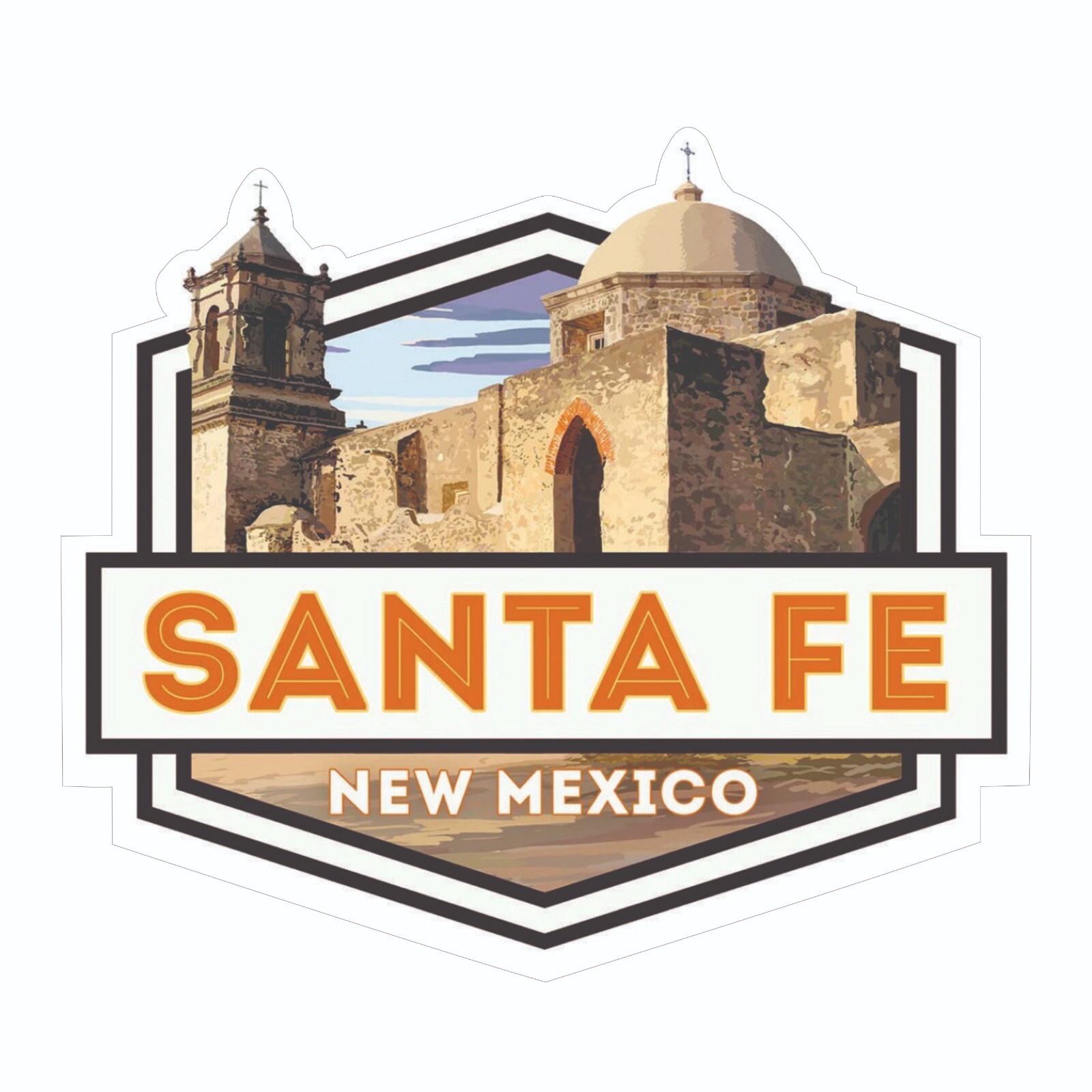 Santa Fe New Mexico Sticker Decal Bumper Sticker