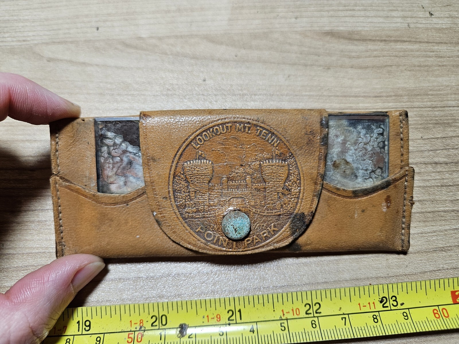Vintage Lookout MT. Tennessee Point Park Pocket Signal Mirror