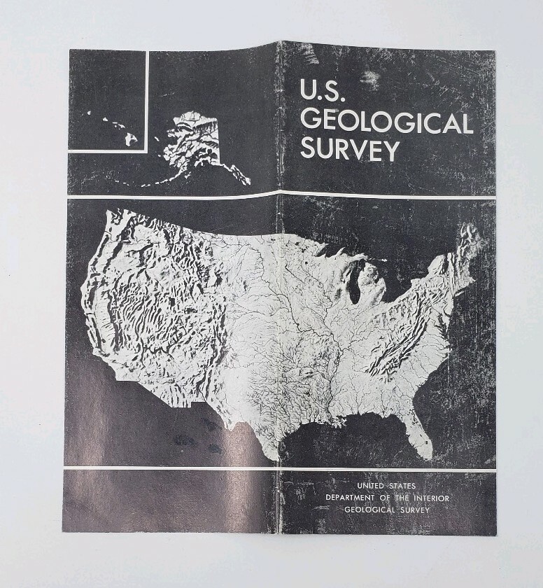 1967 United States Geological Survey Vintage Brochure – USGS – USDOI