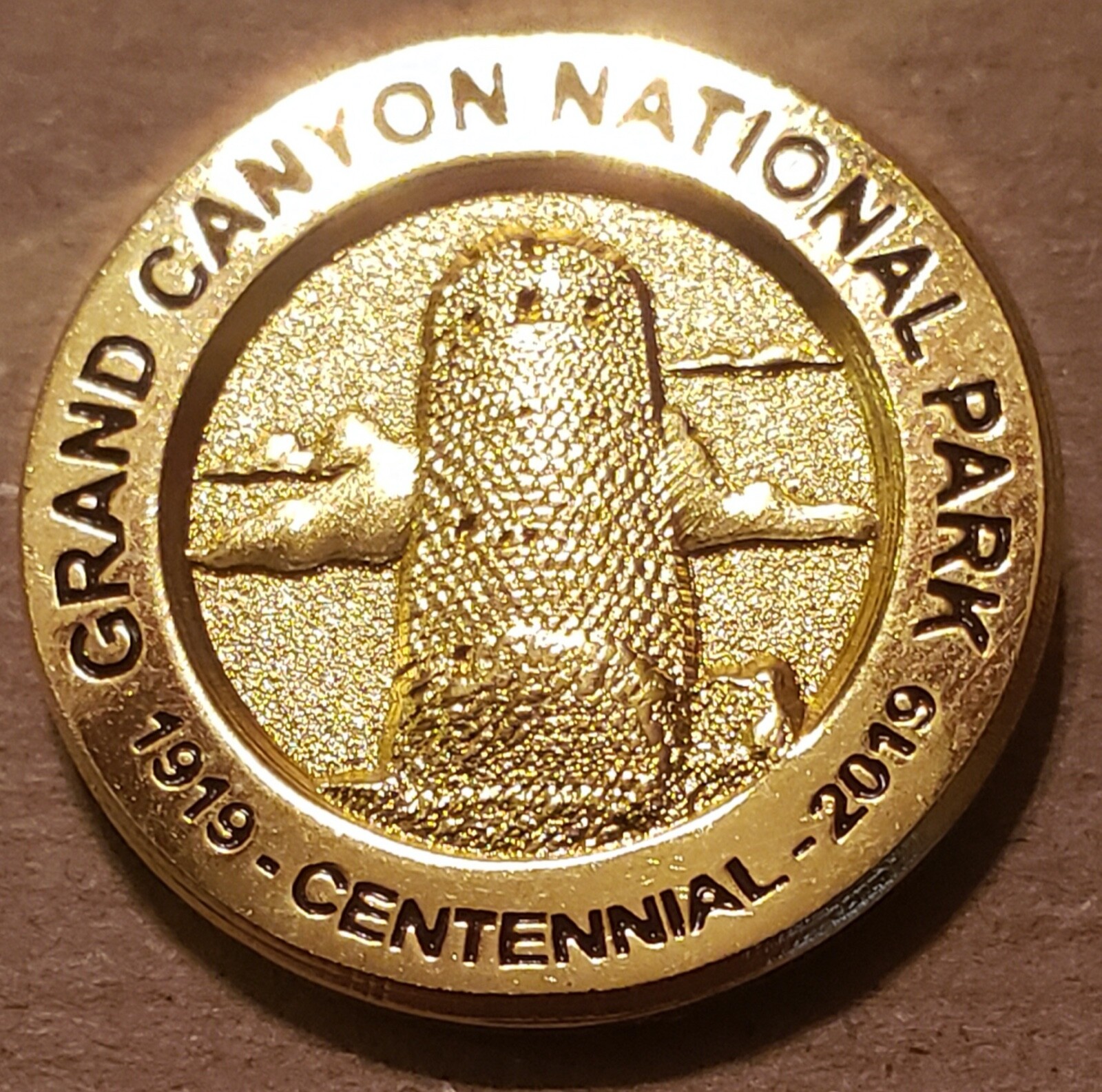 GRAND CANYON NATIONAL PARK CENTENNIAL 1919 – 2019 LAPEL PIN