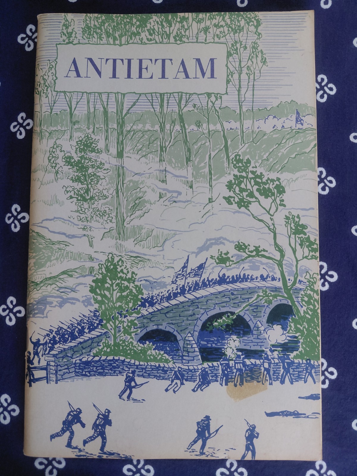 VTG Antietam National Battlefield Site Maryland Paperback book 1961
