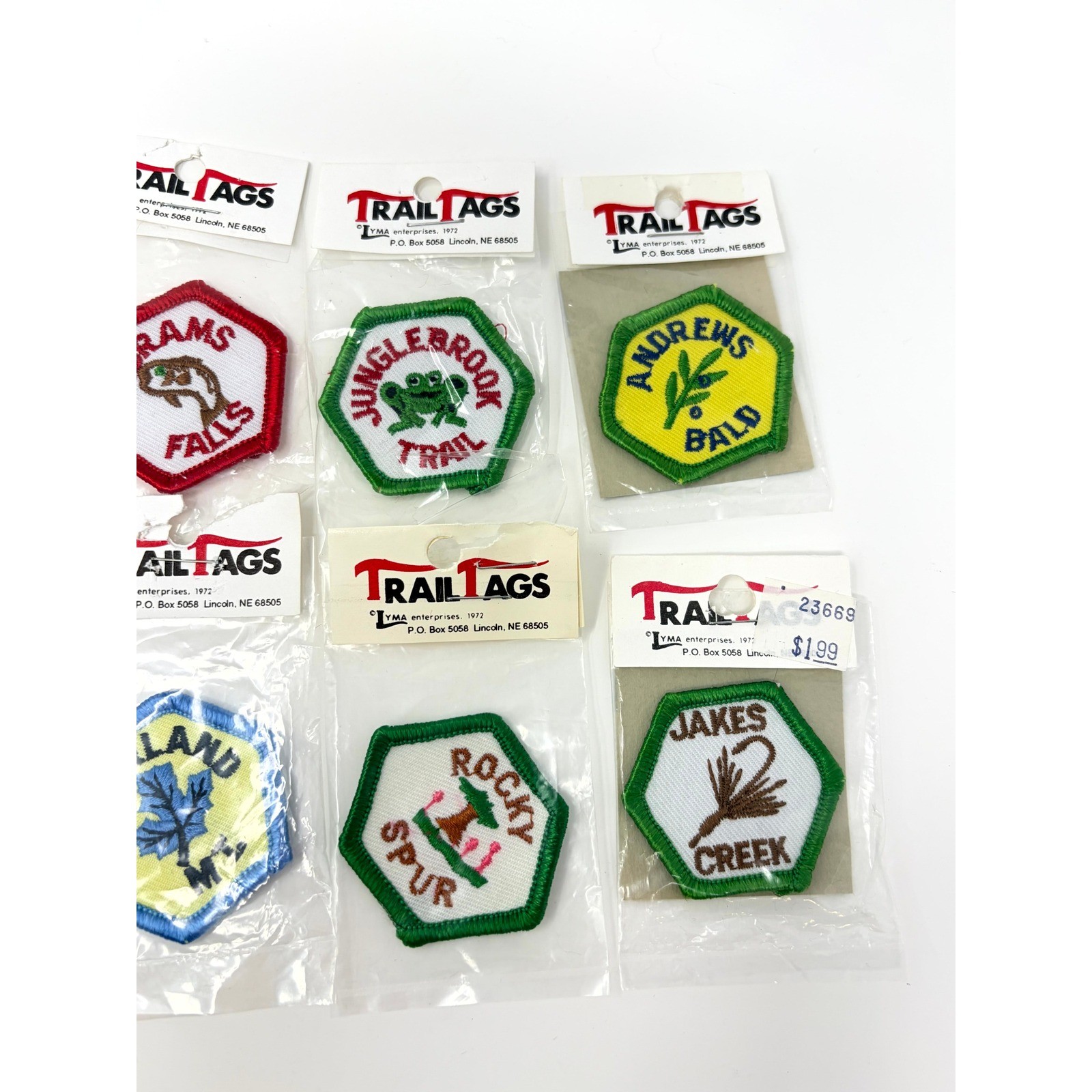 Vintage Trail Tags Great Smoky Mountains National Park Patches + More Lot of 10