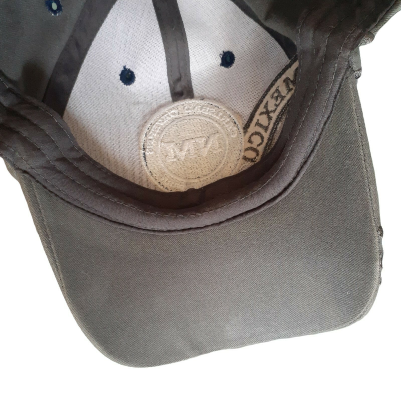 Vintage Carlsbad Caverns NM Hat Baseball Trucker Army Green