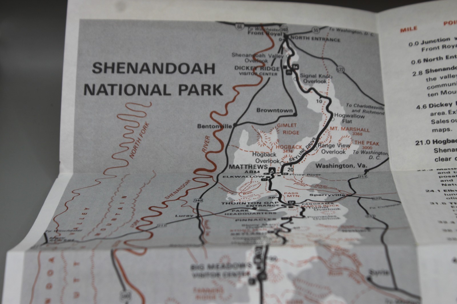Hot Springs Arkansas National Park Travel brochures Shenandoah VA Vintage