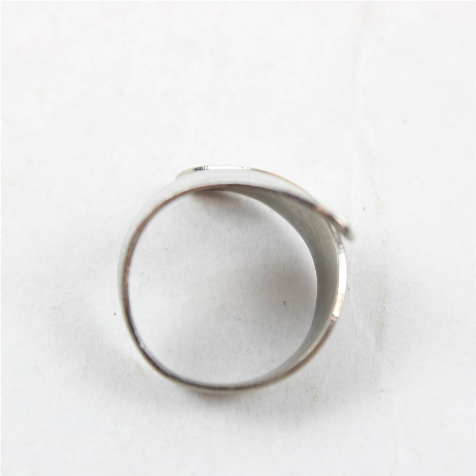 Yellowstone National Park Silver Plated Souvenir Ring Size 7