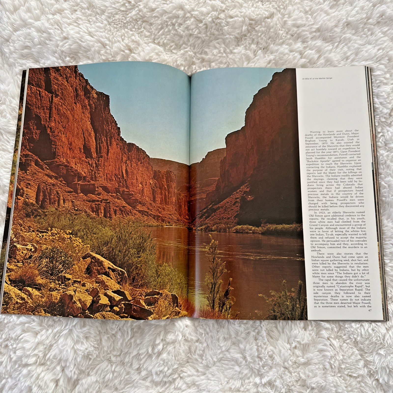 Photographs Grand Canyon Guide Book National Parkways National Park Vintage 1977