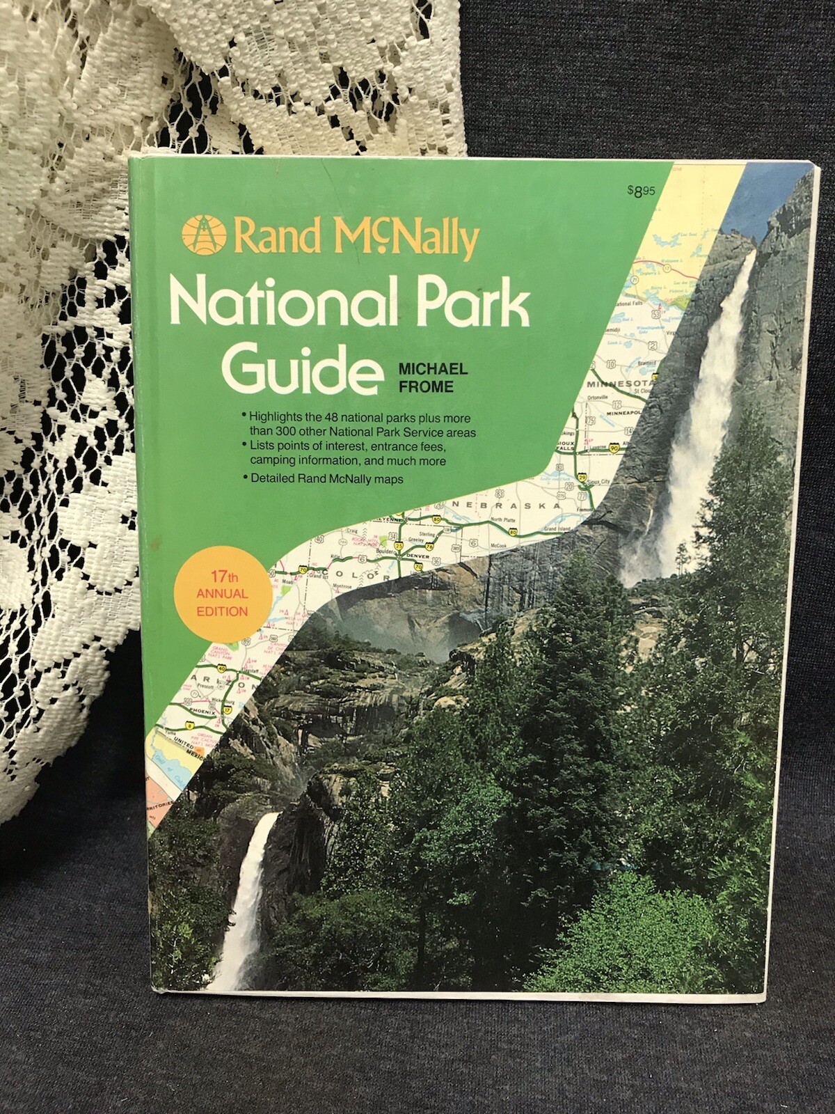 Vintage 1983 National Park Guide Rand McNally 17th Edition Map Book