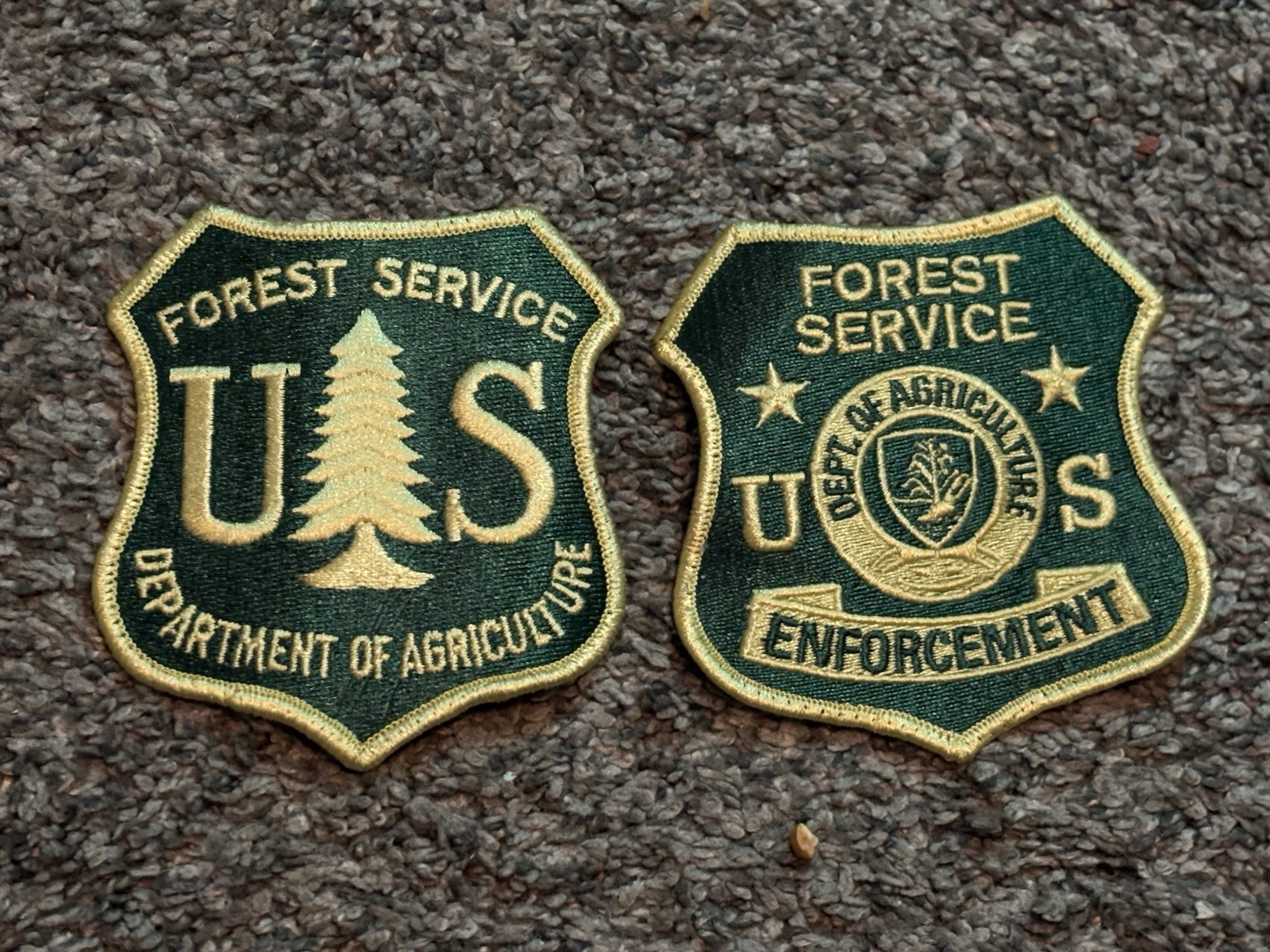 U.S. FOREST SERVICE DEPT IF AGRICULTURE PATCHES