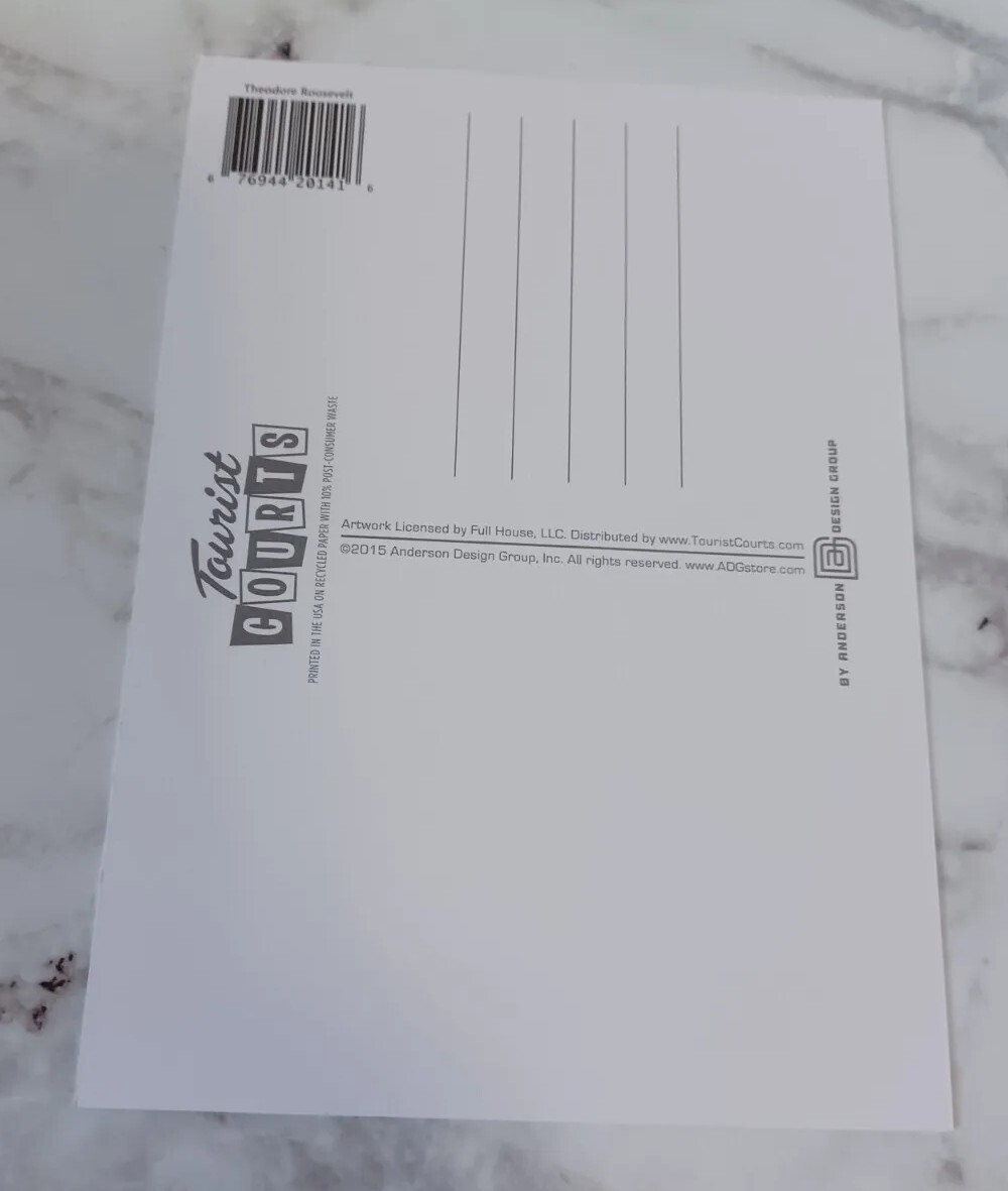 Badlands National Parks 100th Anniversary Illustrated Print Post Card