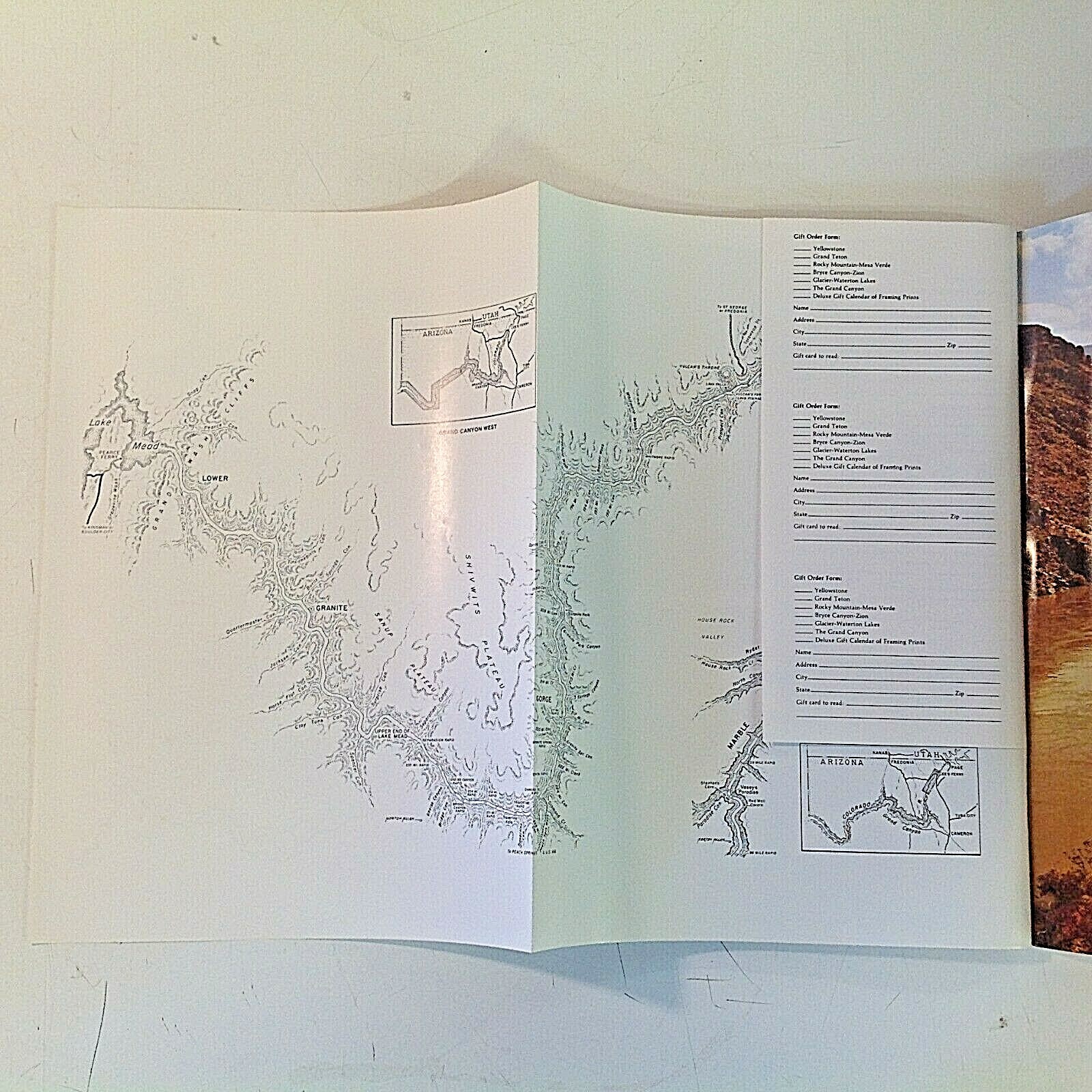 Vintage 1977 Color National Parkways Photo Guide to Grand Canyon National Park