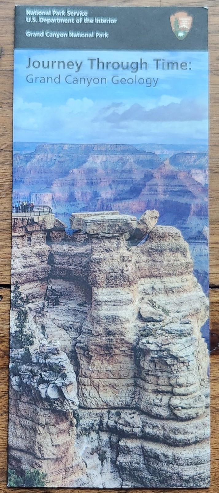 JOURNEY THROUGH TIME GRAND CANYON GEOLOGY NATIONAL PARK SERVICE UNIGRID BROCHURE