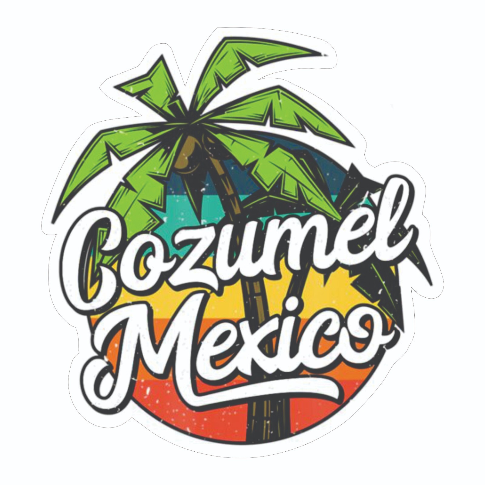 Cozumel Mexico Sticker Decal Bumper Sticker