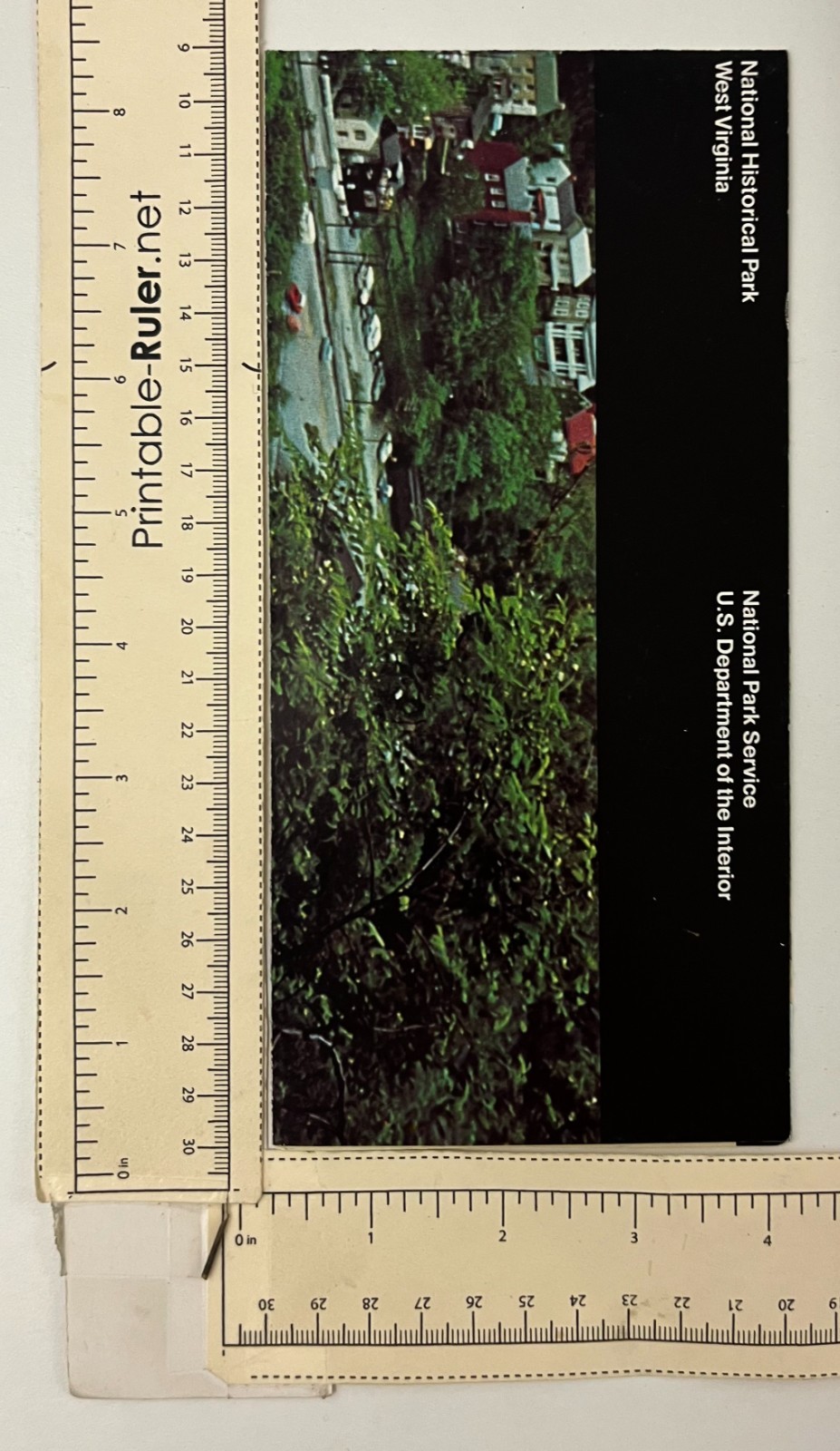 1984 Harpers Ferry West Virginia National Park Service Vintage Travel Brochure