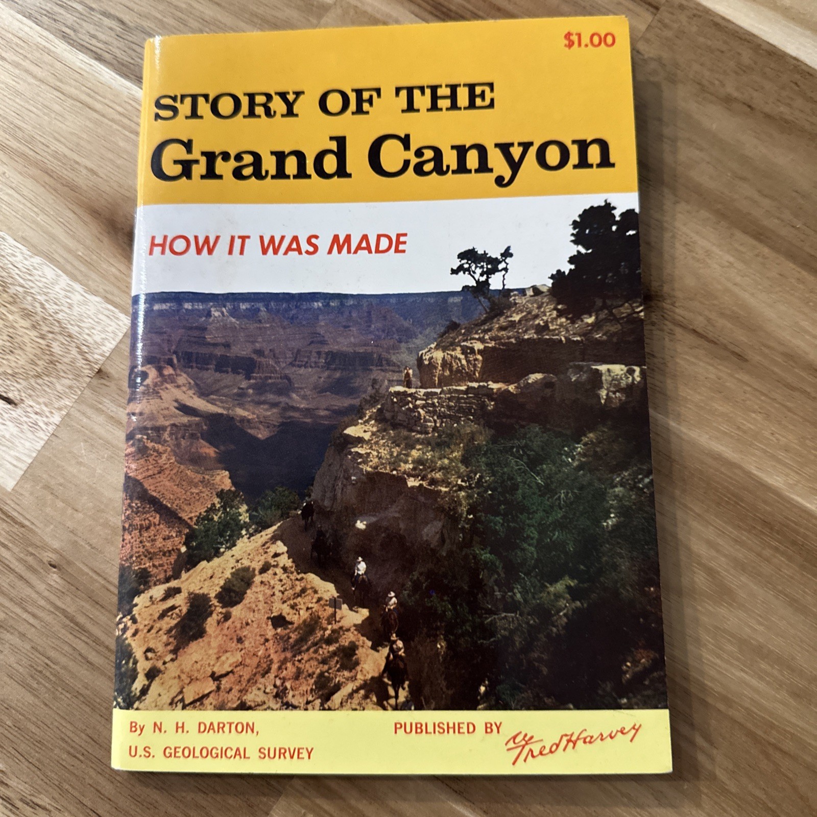 Vintage Booklet Story Of The Grand Canyon – How It Was Made 34th Edition 1962