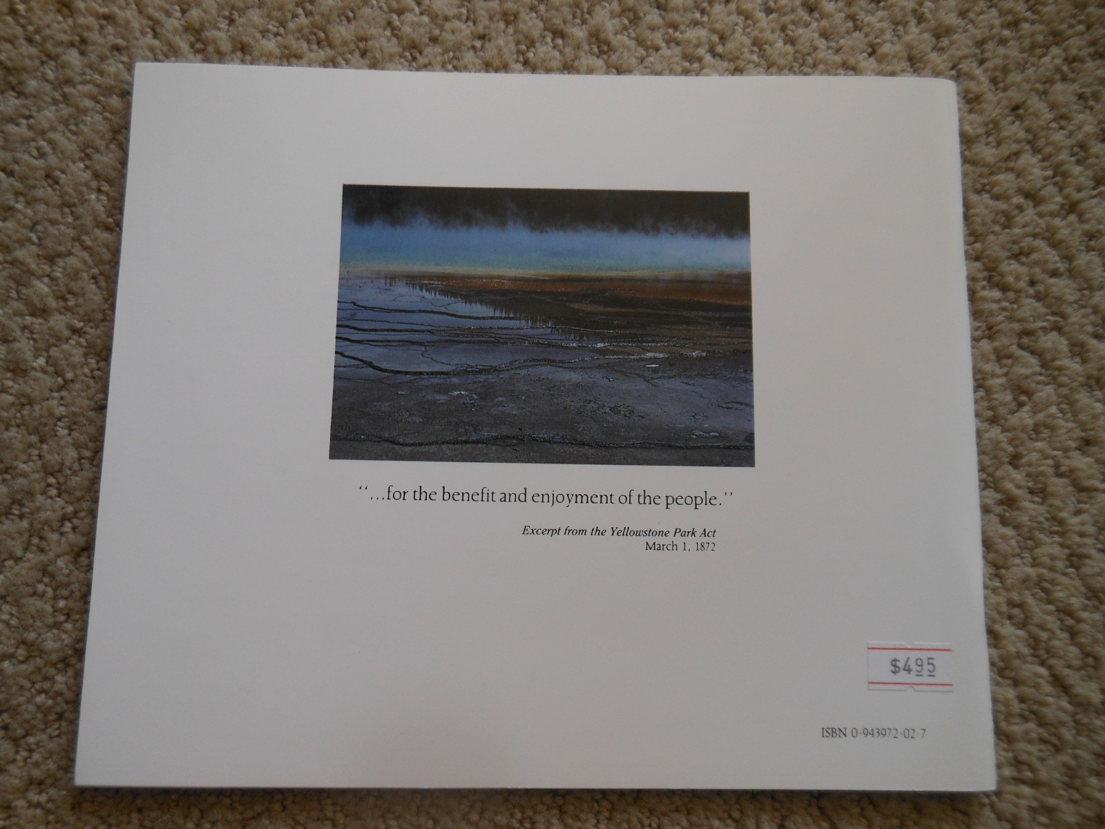 1983 Yellowstone Explorers Guide Carl Schreier National Park Hot Springs Geysers