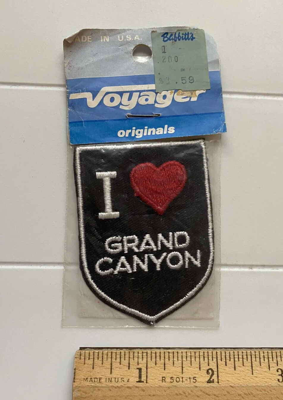 NIP Vintage I Love the Grand Canyon Red