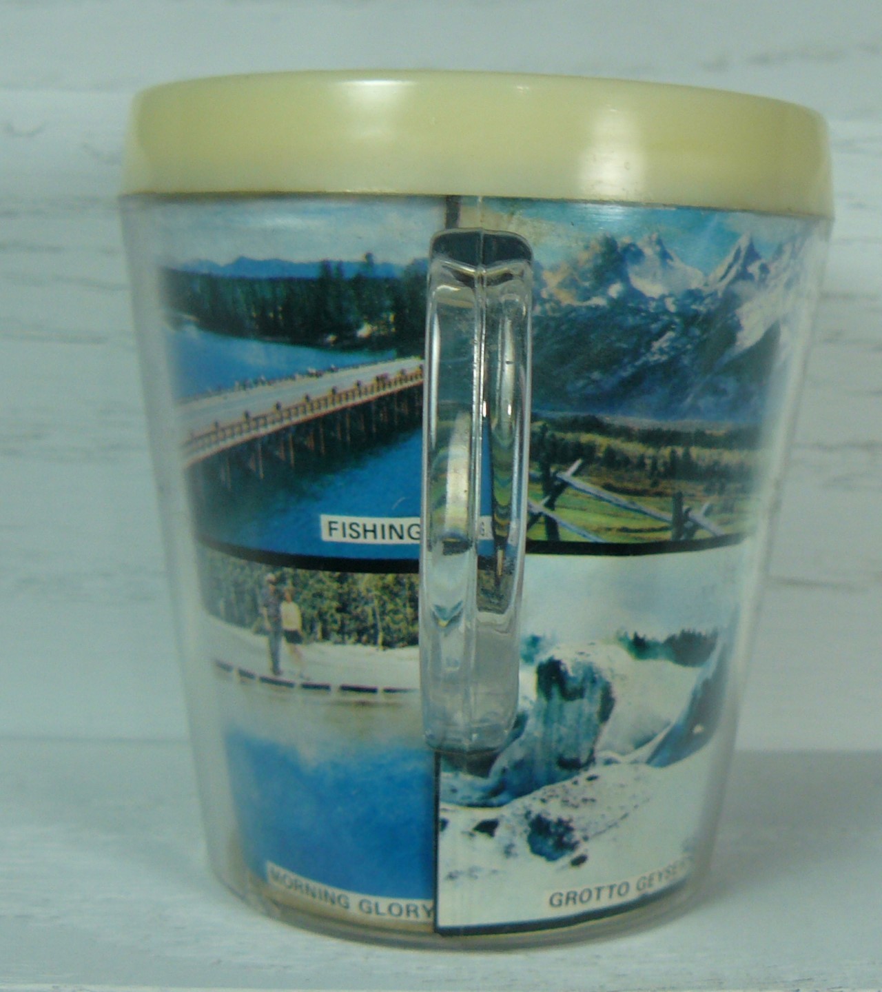 Yellowstone Souvenir Thermal Mug – Grotto Geyser – Old Faithful – Morning Glory