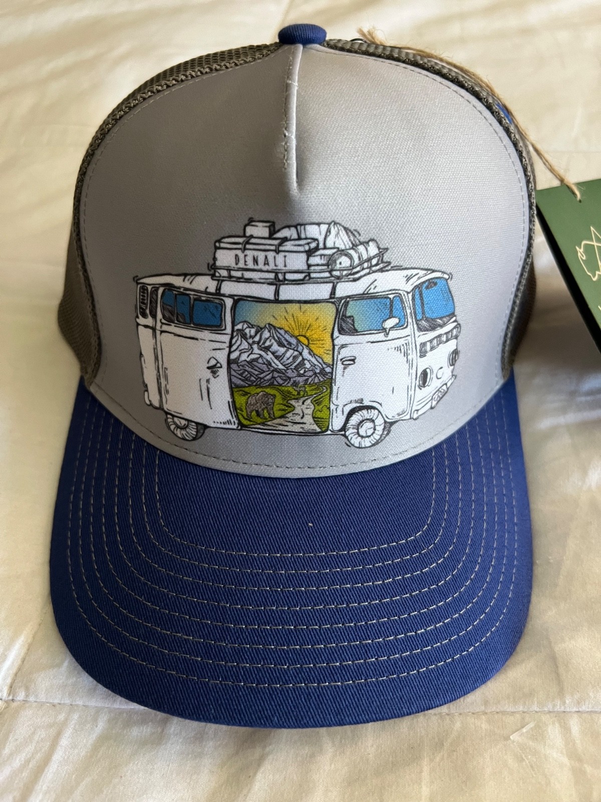 DENALI NATIONAL PARK Wild Tribute Fun Bus Baseball Hat Cap