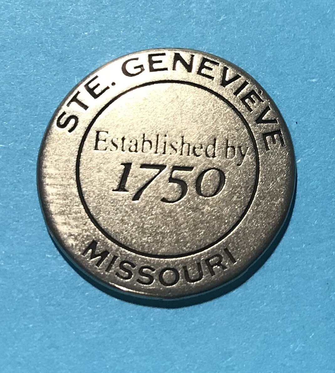 STE Genevieve National Historical Park Collectible Token