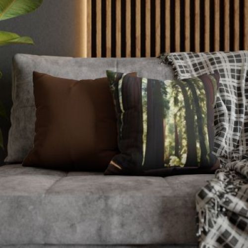 Collectible Redwood National Park- 16″x16″ Decorative Pillowcase