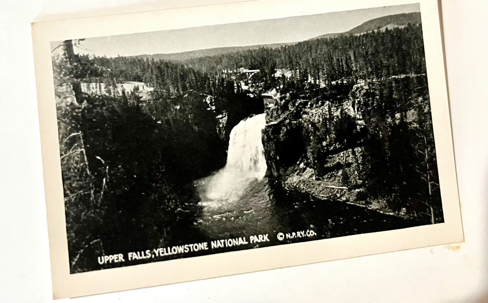 1923 Bardell Fototone Miniatures 20 Views Yellowstone National Park Photo Set-VG