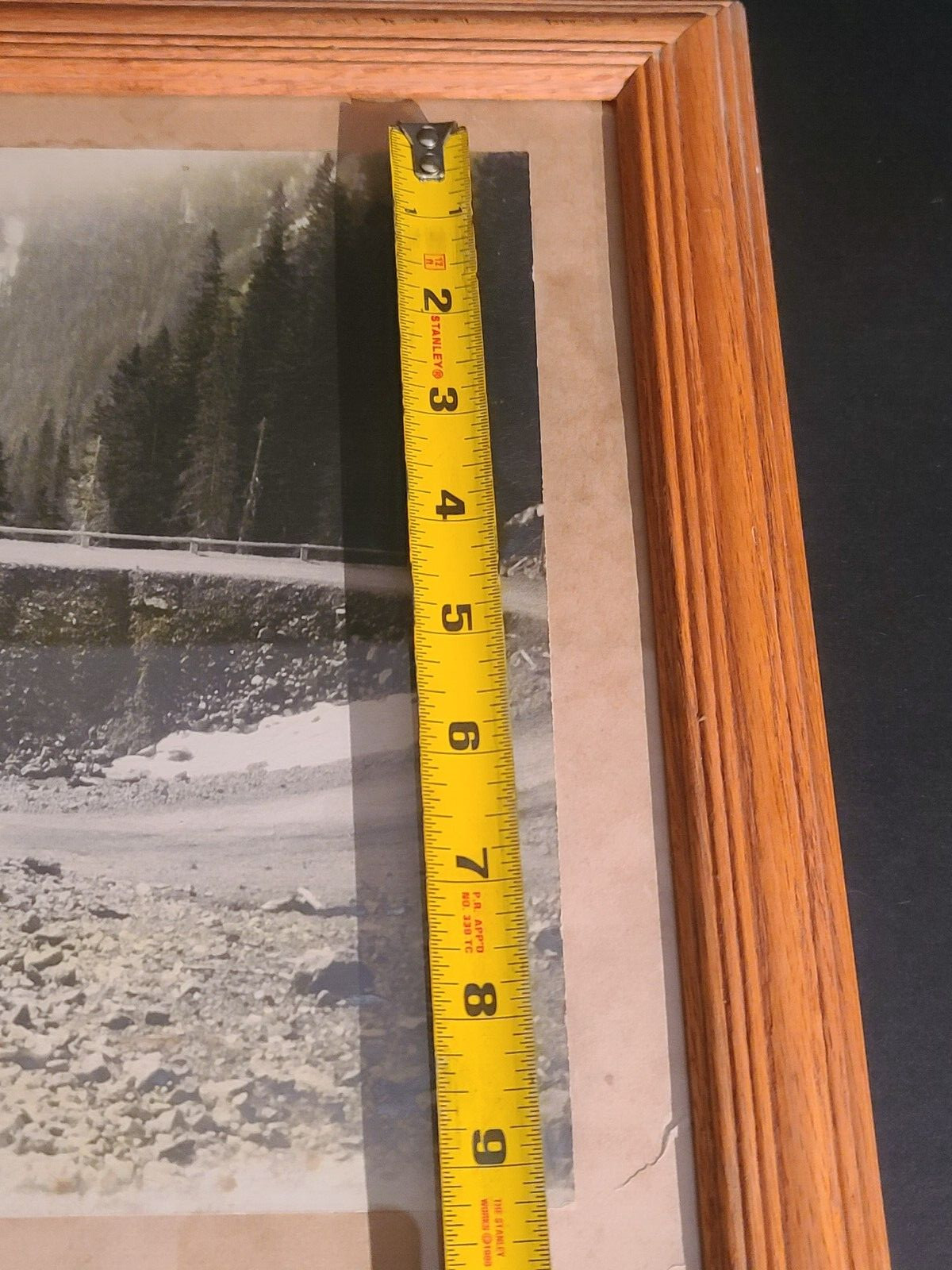 Early 1900’s Corkscrew Bridge Cody Road Yellowstone Park Framed 12 X 9 Picture