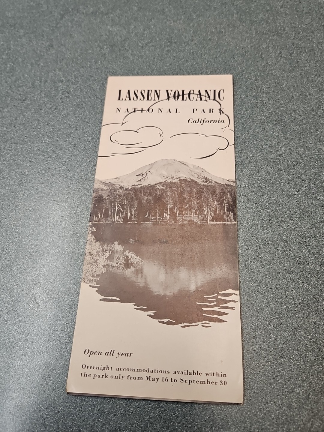 Lassen Volcanic National Park California 1949