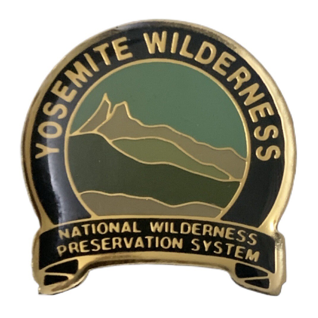 Yosemite Wilderness National Wilderness Preservation System Travel Souvenir Pin