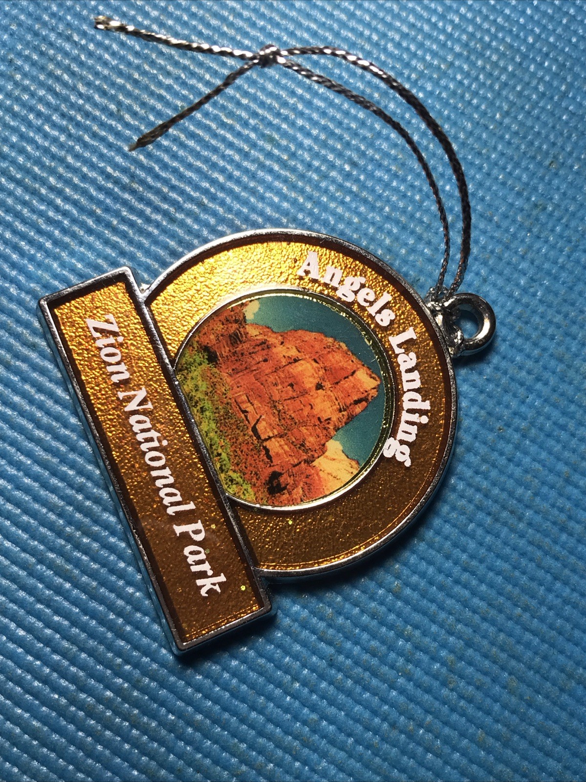 Vintage Utah Zion National Park Angels Landing Ornament Free Shipping