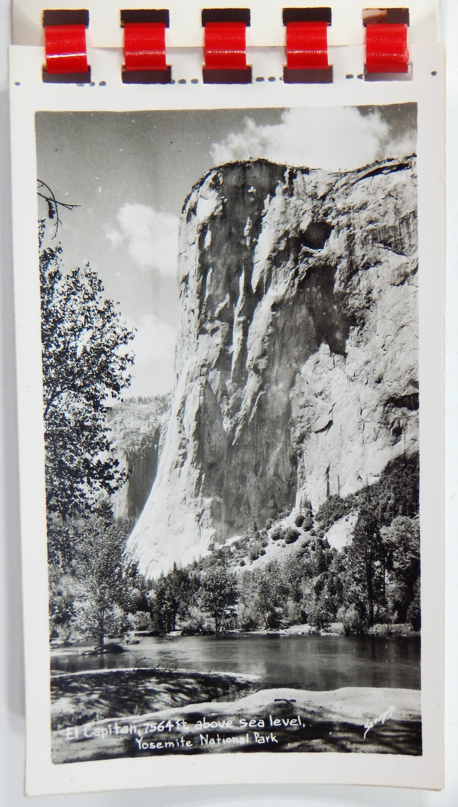 12 REAL YOSEMITE PARK CA PHOTOS 1920s 30s SAWYERS IN MINI FLIP BOOK 2.75″ x 4.5″