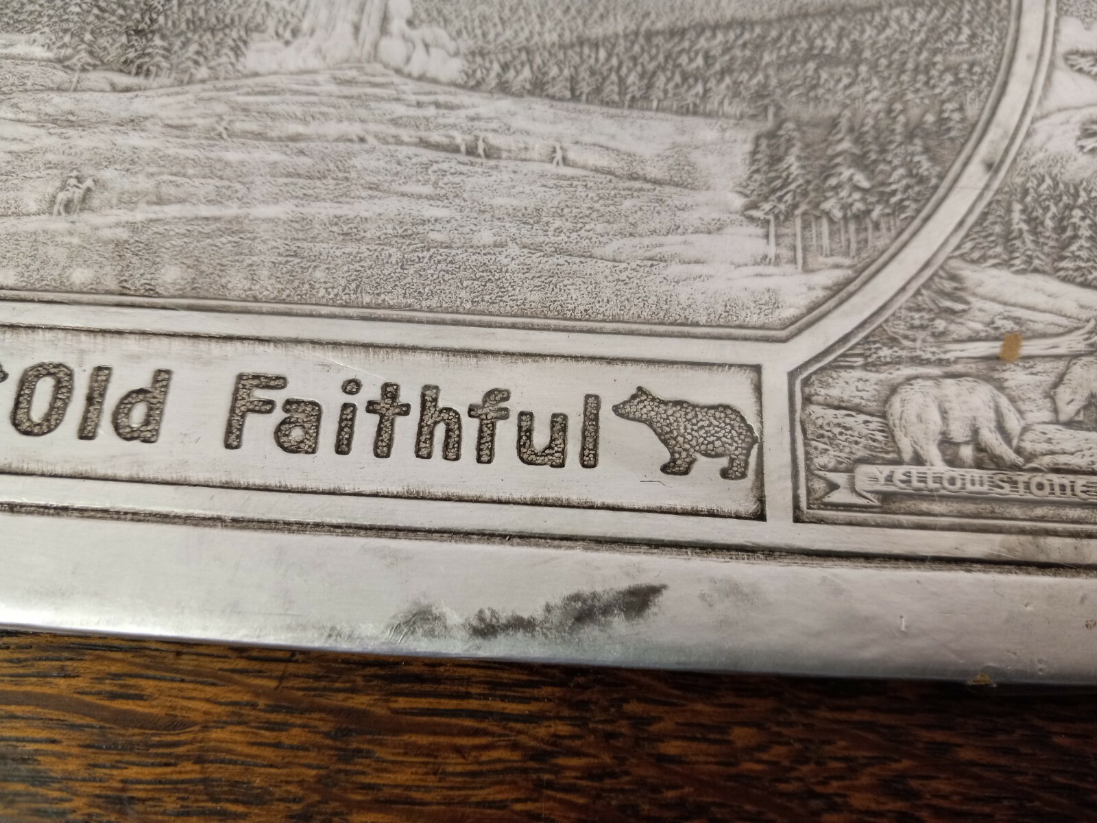 Yellowstone National Park 1930s Hot Dish Mat