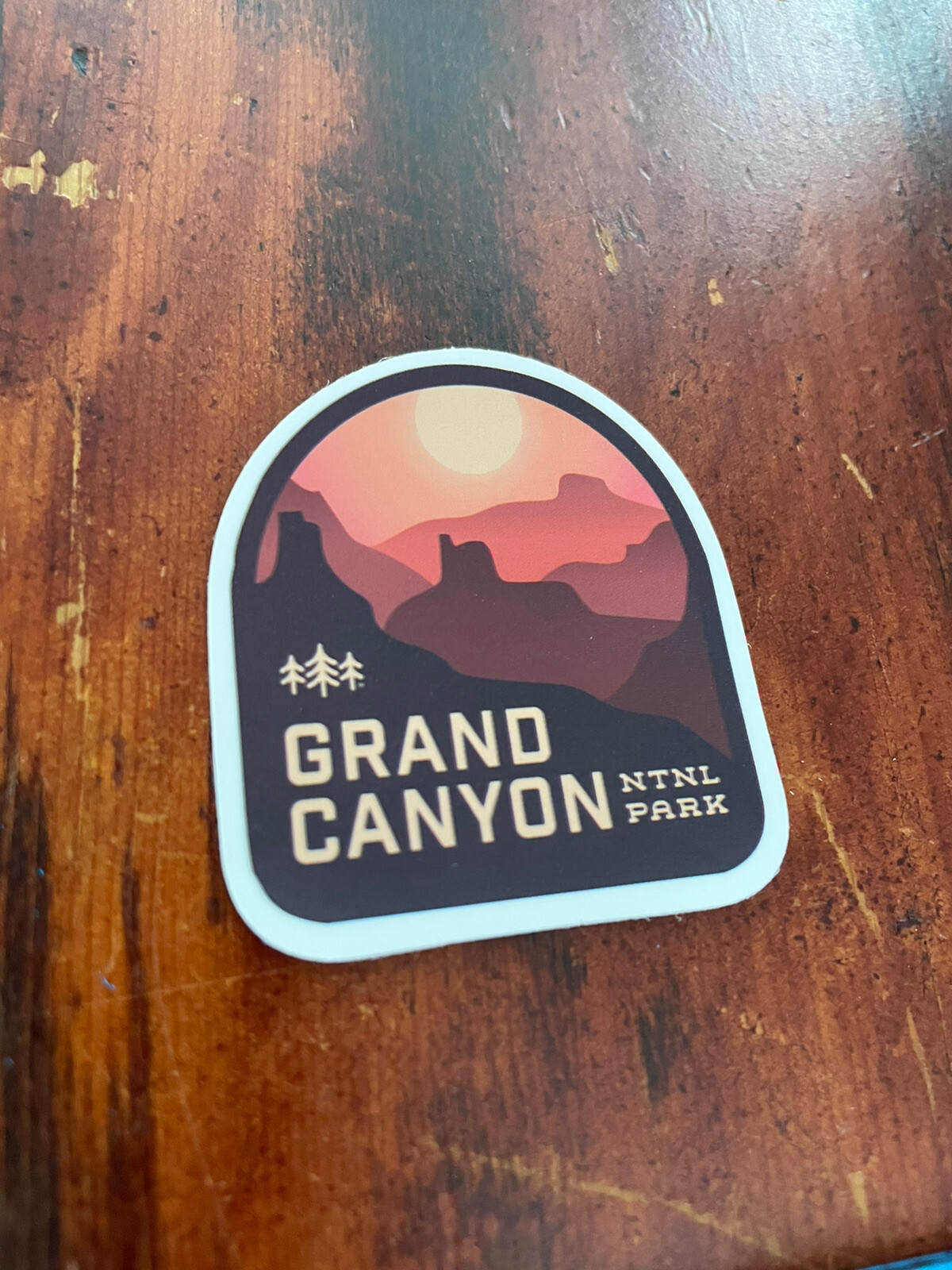 Grand Canyon National Park Outdoor Wilderness Sticker Decal