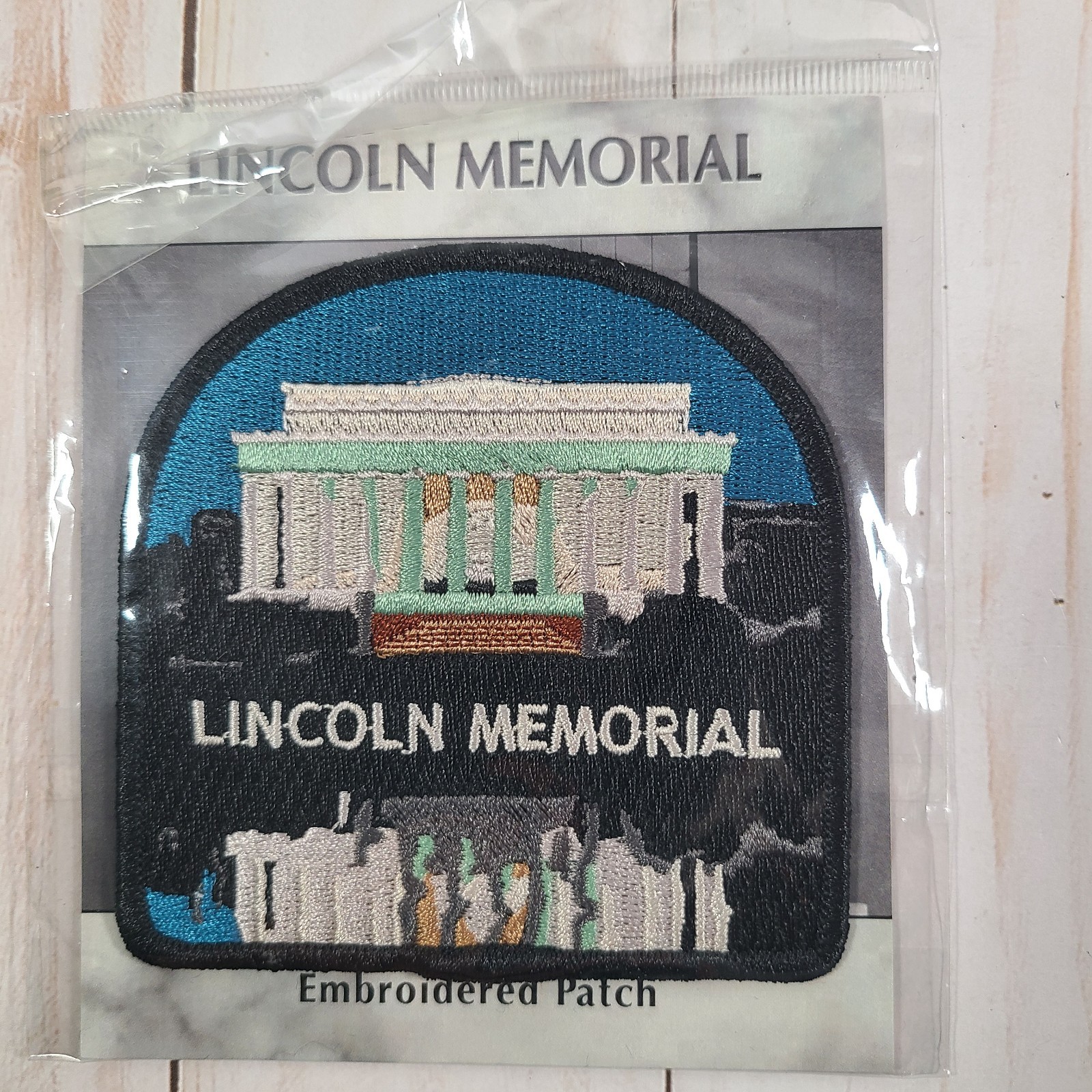 Washington DC Historical Landmarks Patches Lot of 3 Arlington Lincoln Jefferson