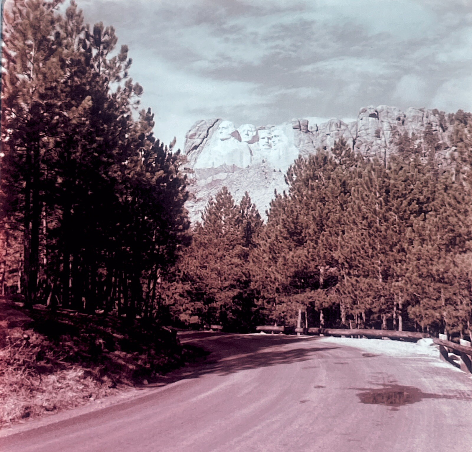 Lot of 15 Vintage MT RUSHMORE BLACK HILLS Pana-Vue Slide 35mm National Park 1962