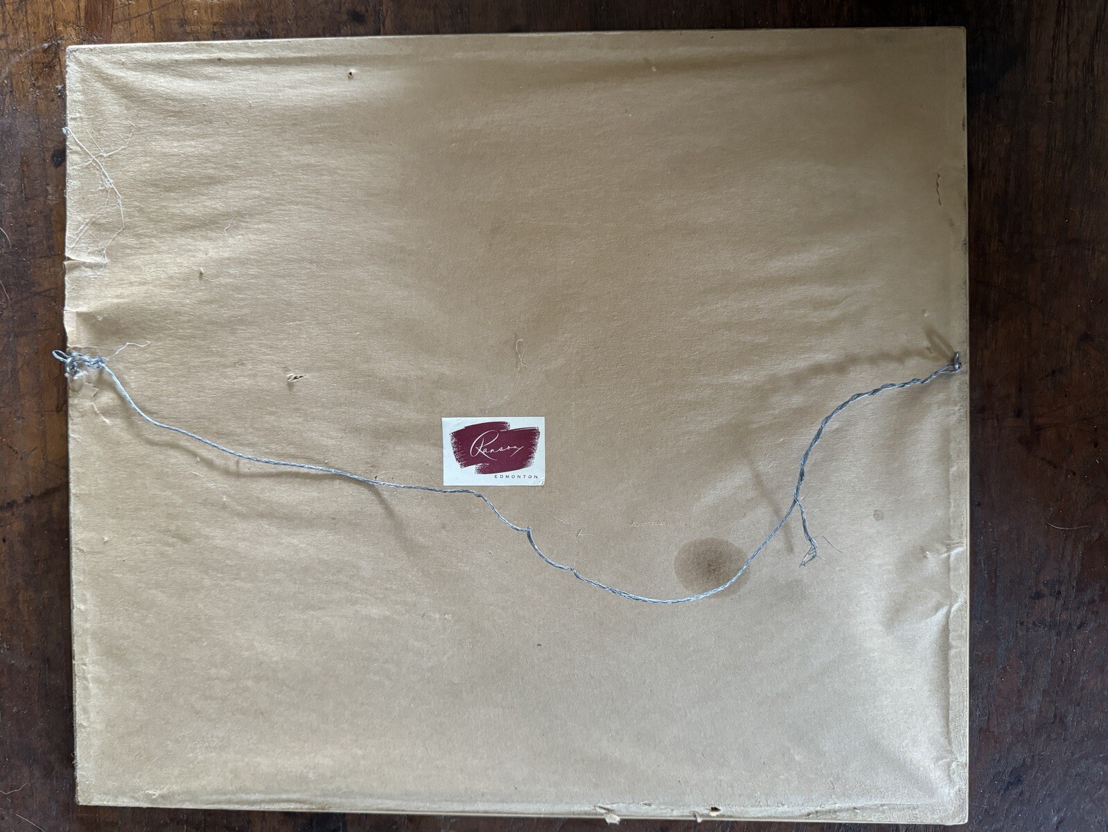 VTG 1950s Waterton Lakes Prince of Wales Hotel B&W Photo Denny Ranson Edmonton