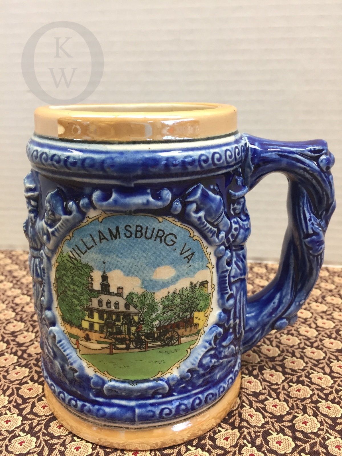 *Vintage*Colonial Williamsburg, VA*Stein/Mug- 16300i*Williamsburg, VA*Stein