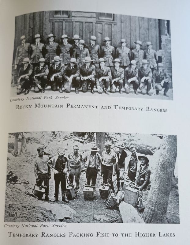 1935 Bob Flame: Rocky Mountain National Park Ranger Hardcover Book, Photos