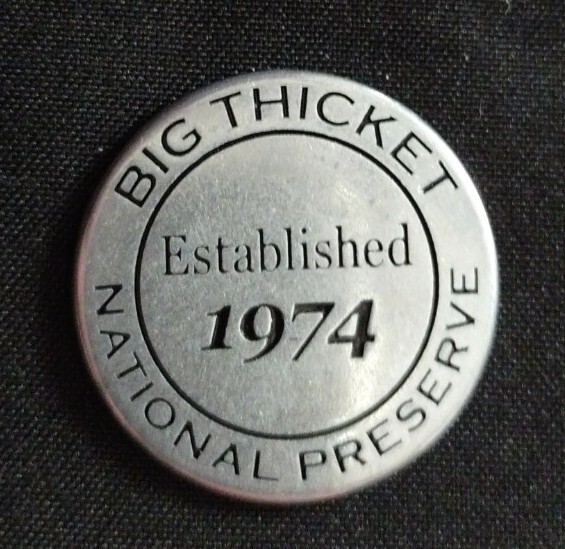 Big Thicket National Preserve Texas Est 1974 National Park Coin Token