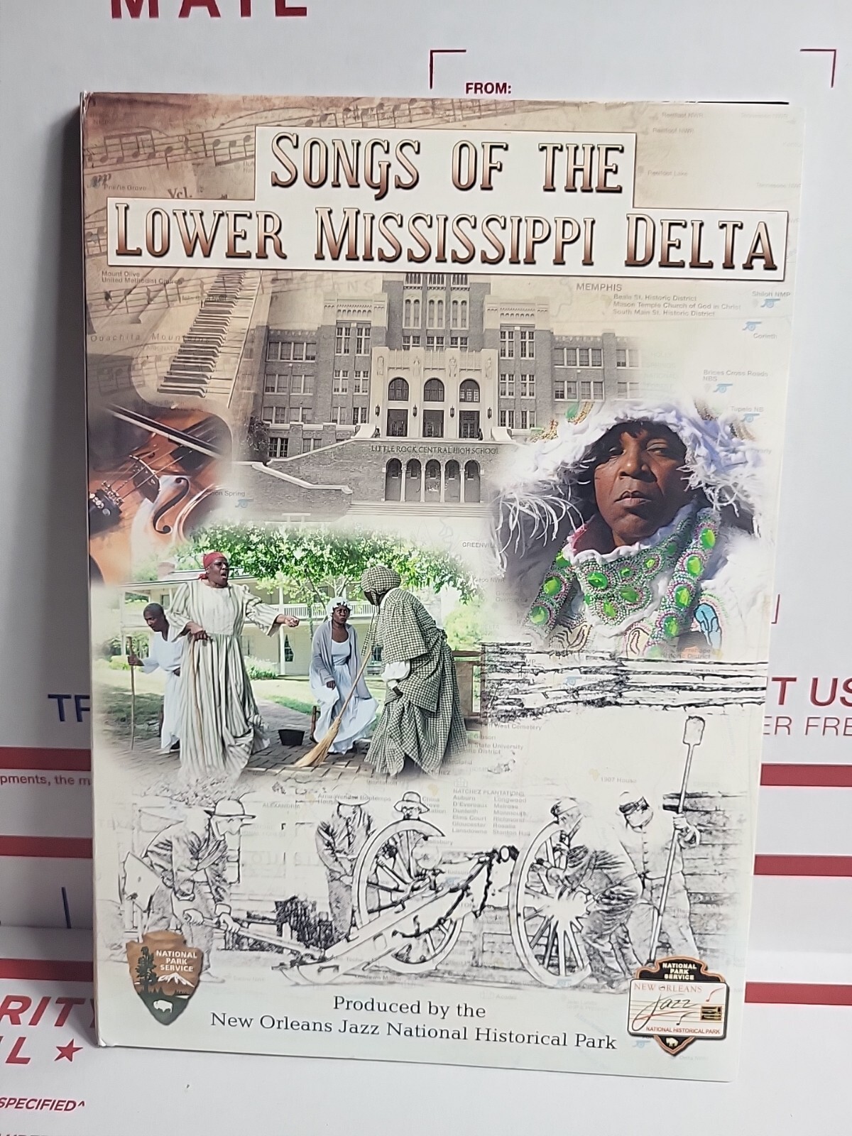 NEW ORLEANS JAZZ NATIONAL HISTORICAL Lower Mississippi Delta Songs CD Set