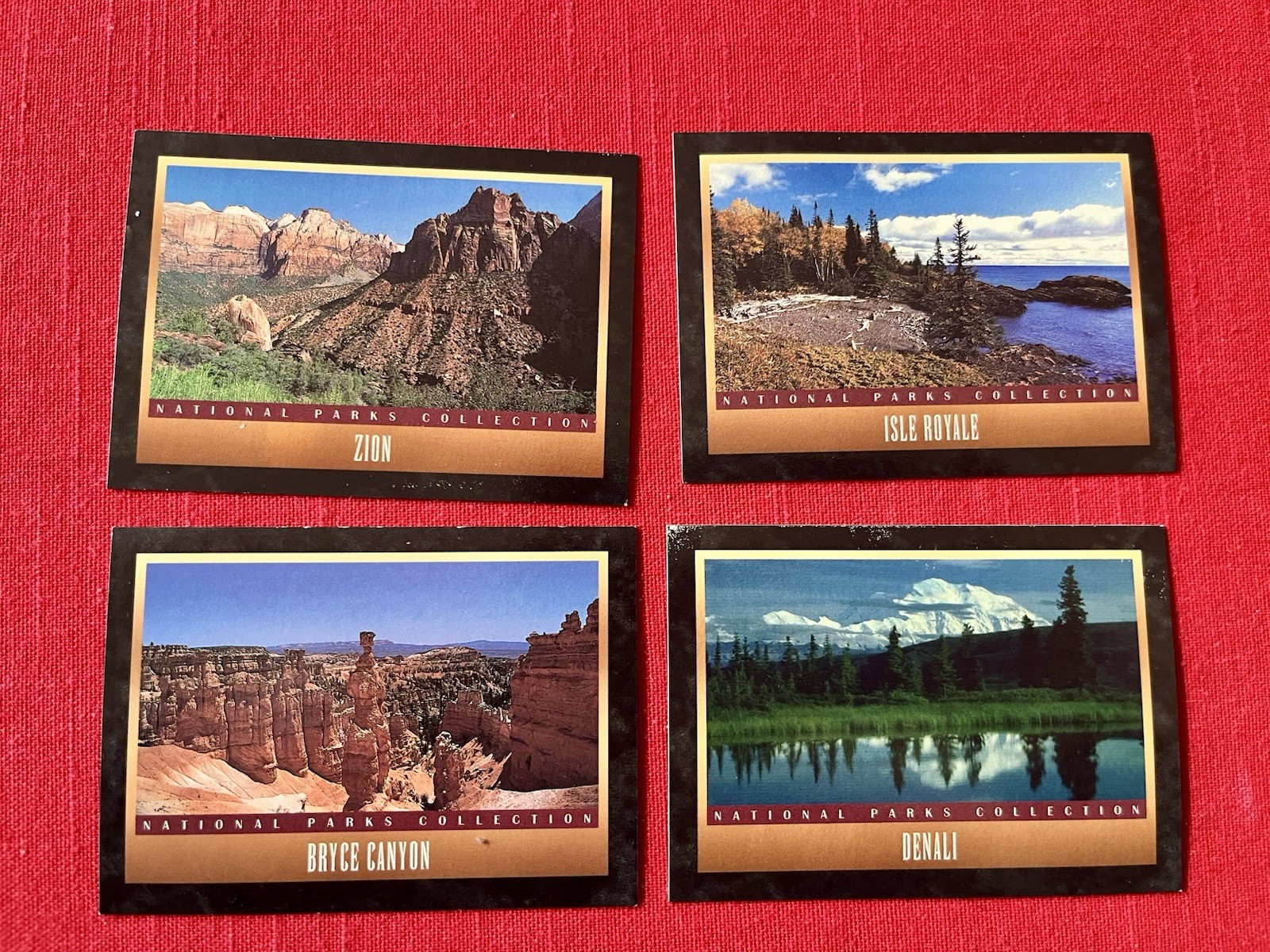 1995 National Park Collector Cards Lot#1