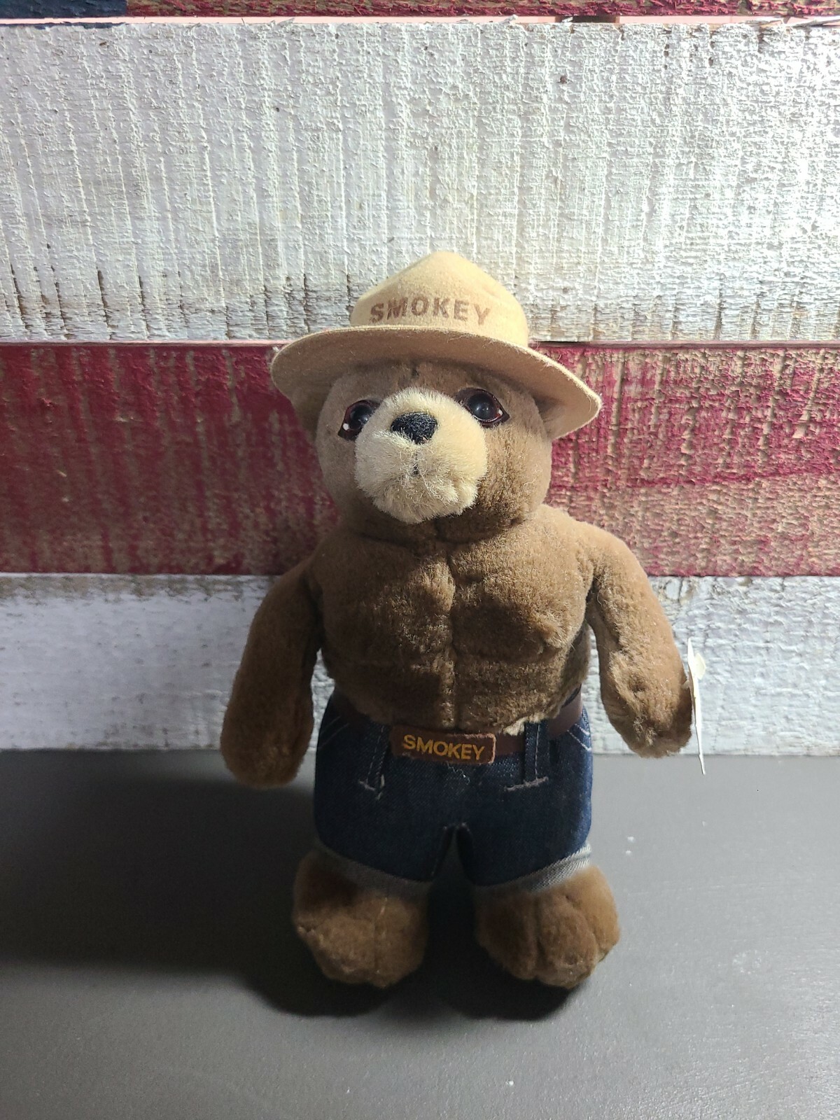 Vintage Smoky The Bear Plush. Kids Preferred Inc.