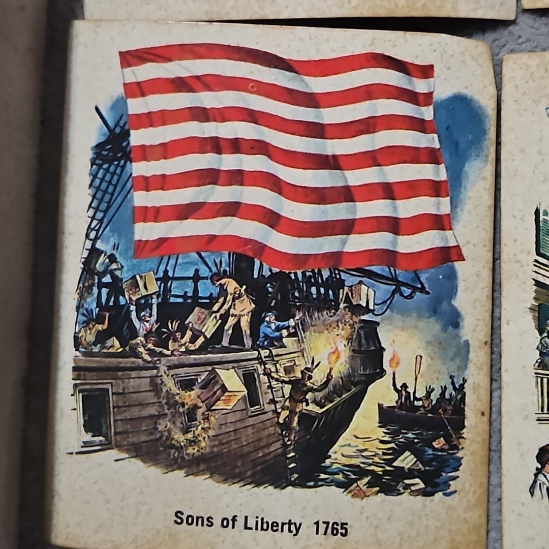 22 Stickers from 1976 National Flag Foundation & Deck Flags of Civil War
